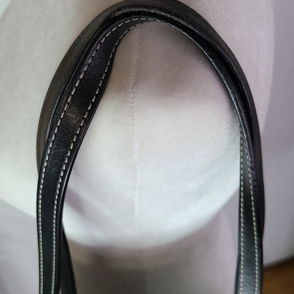 Vintage Dooney & Bourke monogram bag black purse - Picture 14 of 16